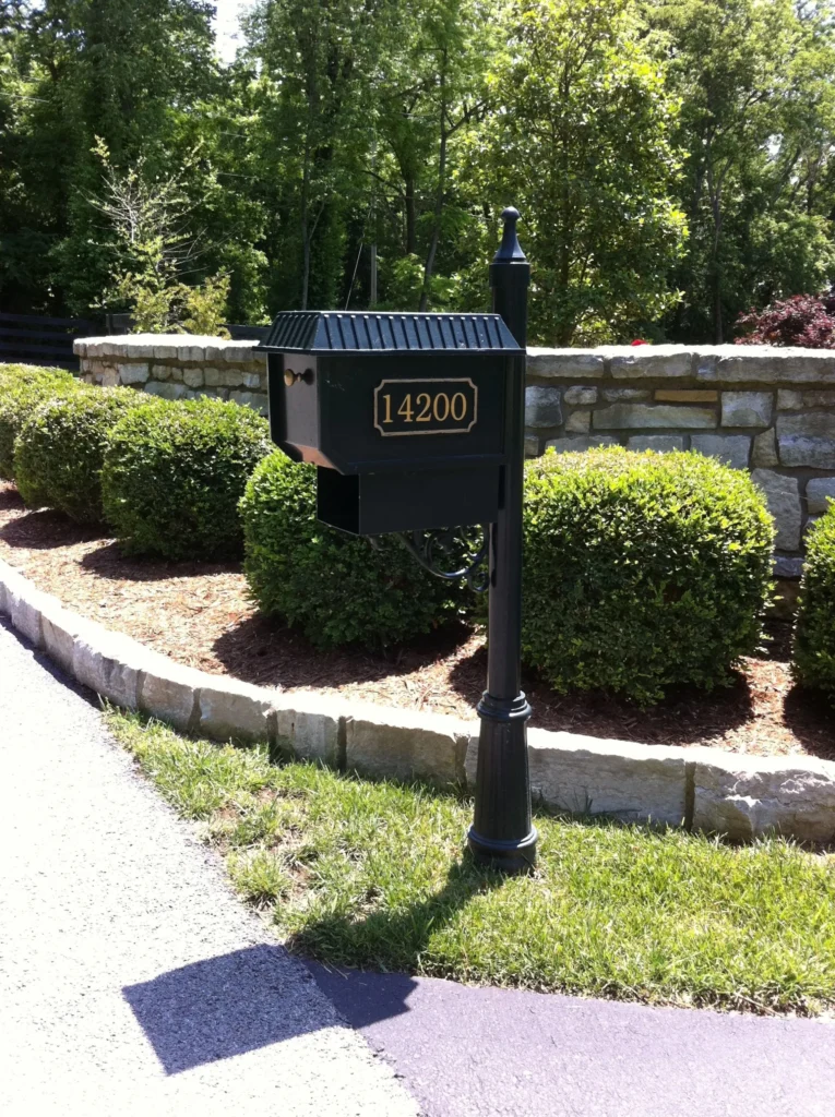 custom mailboxes mailboxes residential development casted mailbox aluminum mailbox paper box